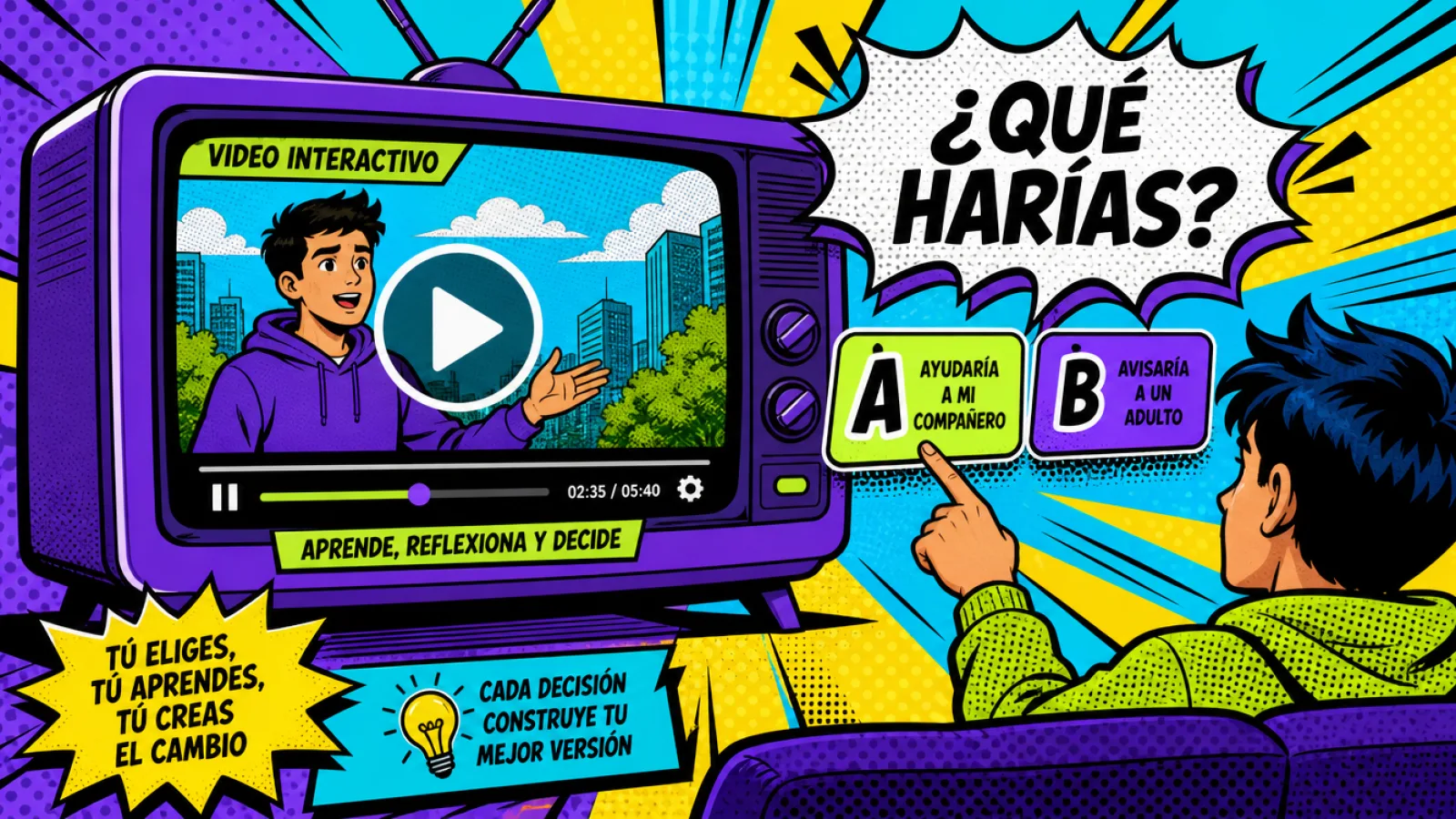Videos interactivos que convierten al espectador en protagonista