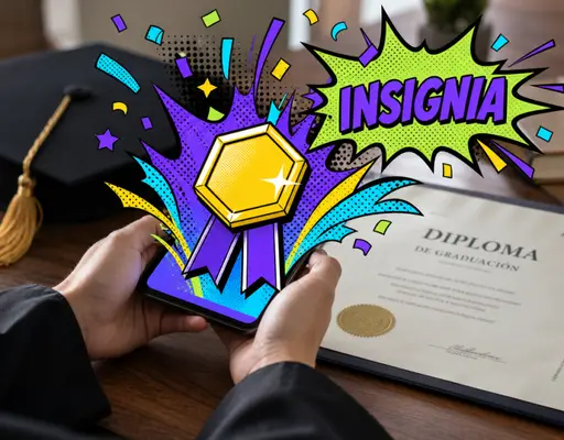 Microcredencial verificable con anclaje en blockchain